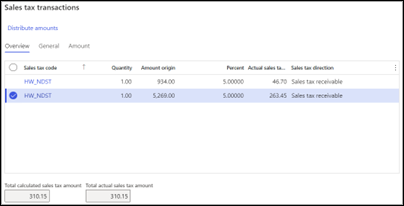 Simplified Tax Matching